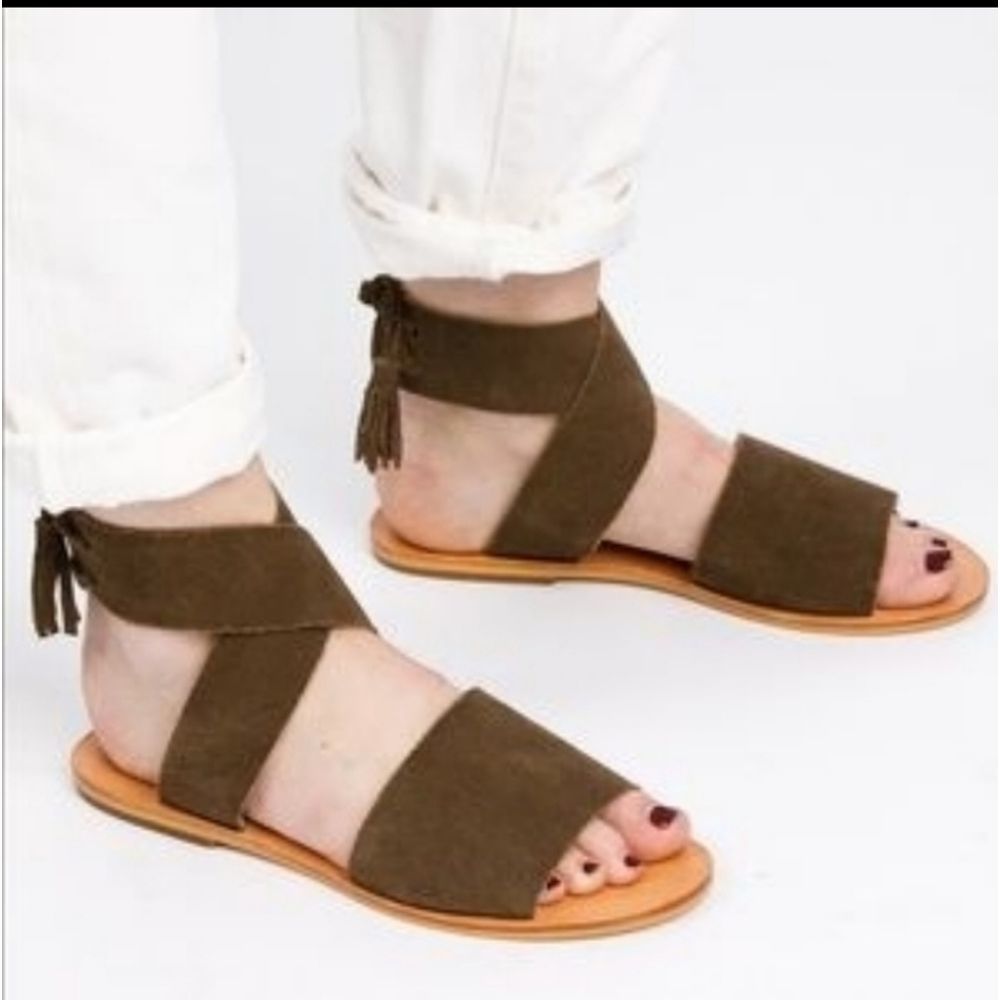NEW ABLE Local + Global Leather Sandals size 6